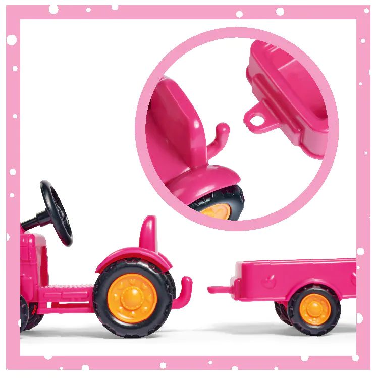 Set de joaca Evi Love cu tractoras si accesorii, papusa 12 cm - poza 5