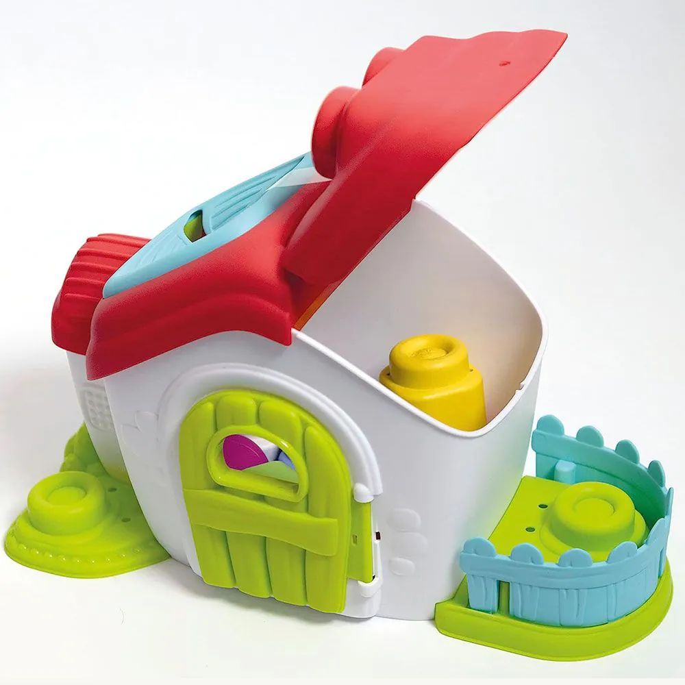 Set de joaca Ferma Clemmy cu cuburi moi si 2 figurine - poza 3