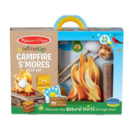 Set de joaca Focul de Tabara, colectia Sa Exploram Natura Melissa & Doug - poza 1