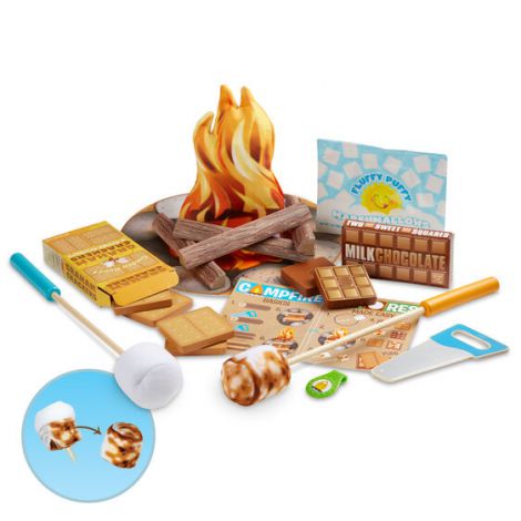 Set de joaca Focul de Tabara, colectia Sa Exploram Natura Melissa & Doug - poza 2