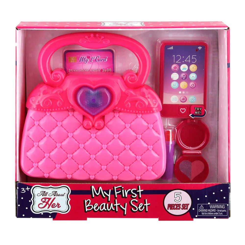 Set de joaca gentuta cu telefon My Beauty Set - poza 2