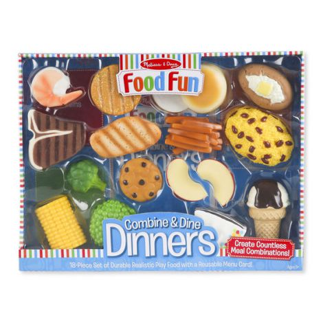 Set de joaca Hai sa luam cina Blue - Melissa & Doug - poza 1