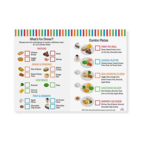 Set de joaca Hai sa luam cina Blue - Melissa & Doug - poza 3