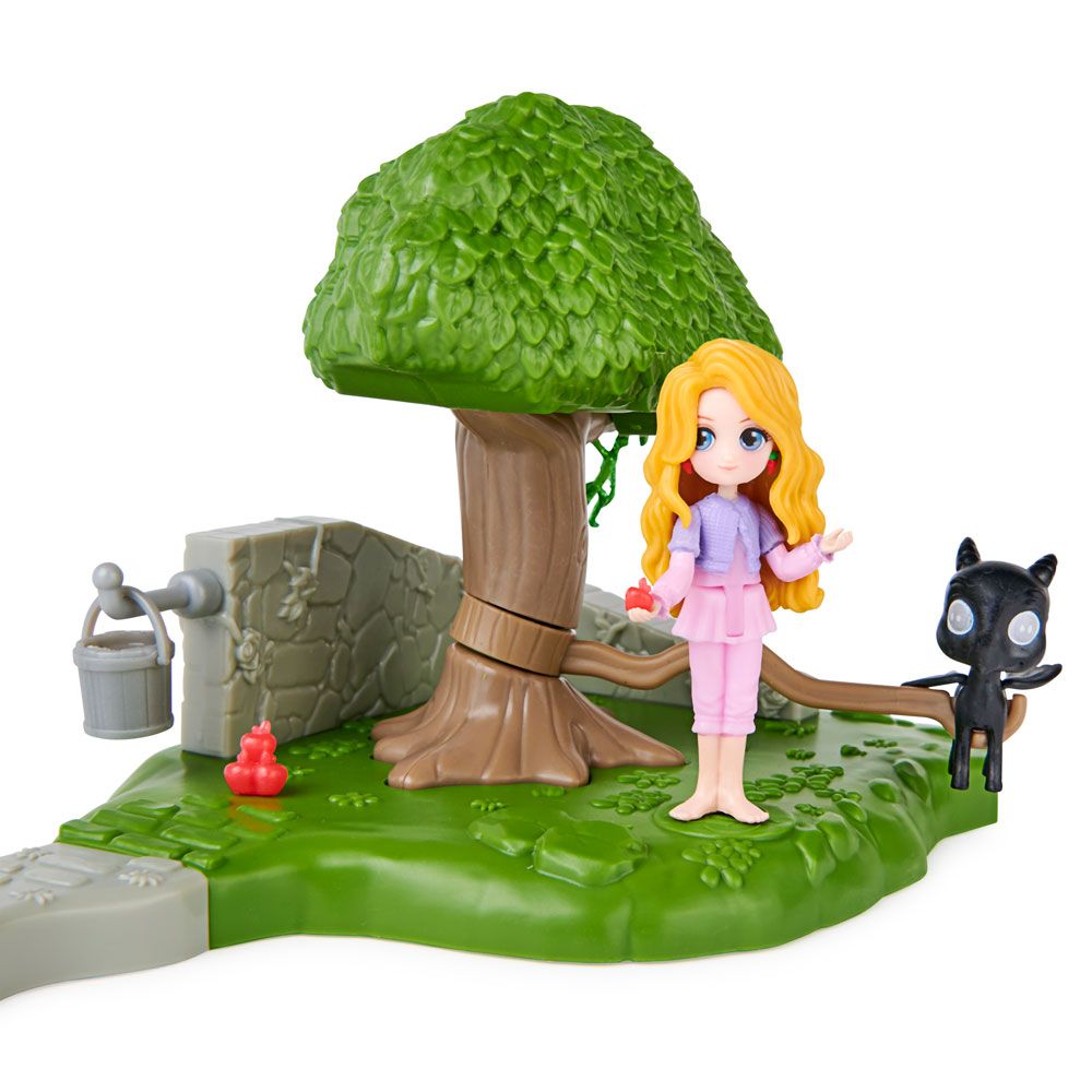 Set de joaca Harry Potter Gradina creaturilor magice cu figurina Luna Loovegood - poza 3