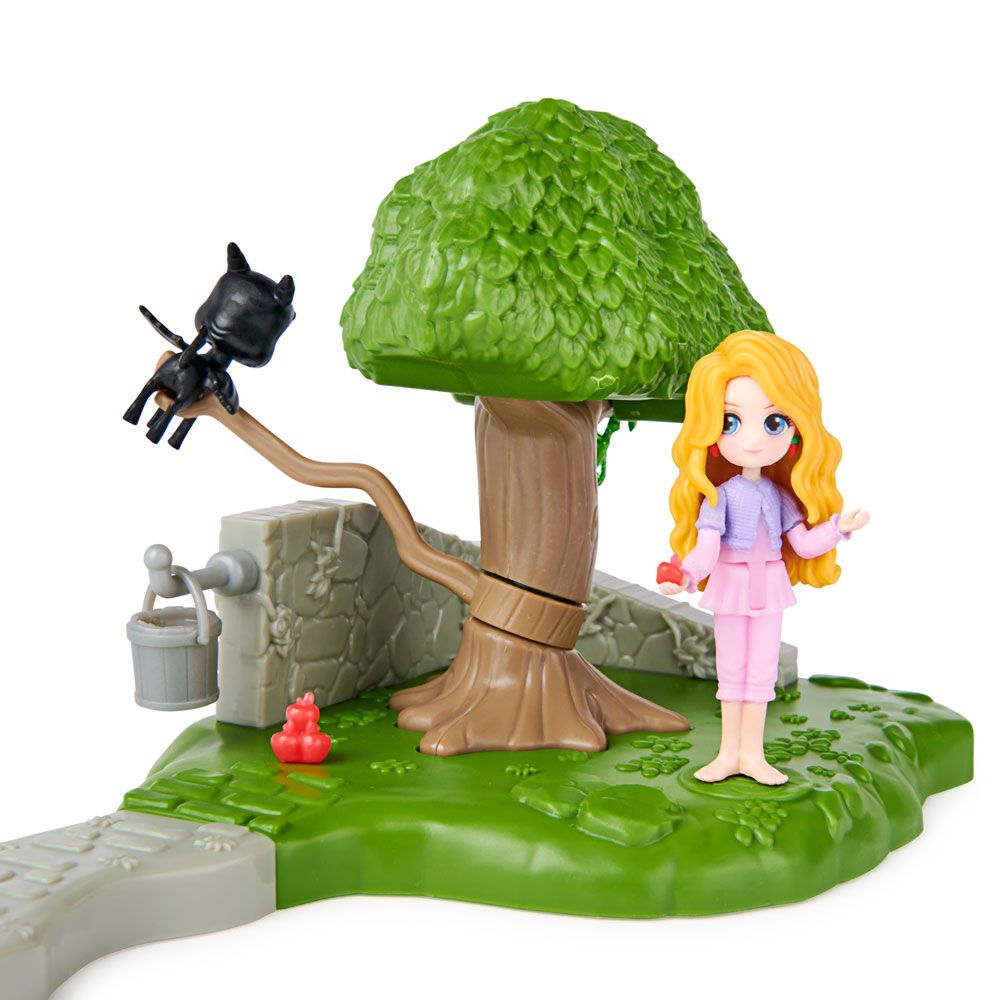 Set de joaca Harry Potter Gradina creaturilor magice cu figurina Luna Loovegood - poza 4