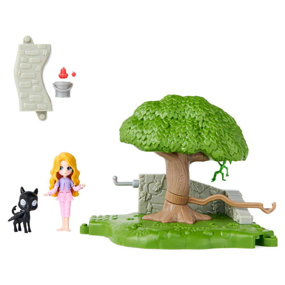 Set de joaca Harry Potter Gradina creaturilor magice cu figurina Luna Loovegood - poza 5
