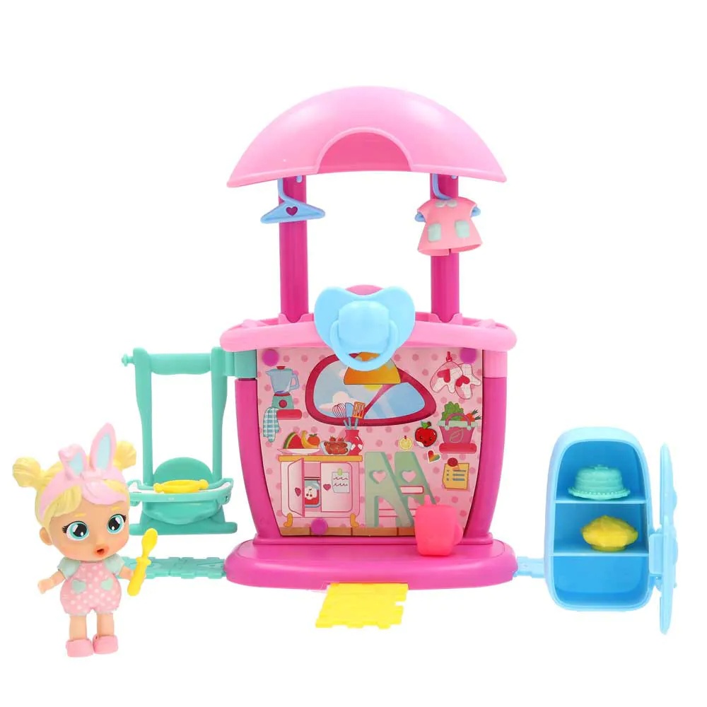 Set de joaca Imc CryBabies Playtime Figurina cu mobilier diverse modele - poza 5