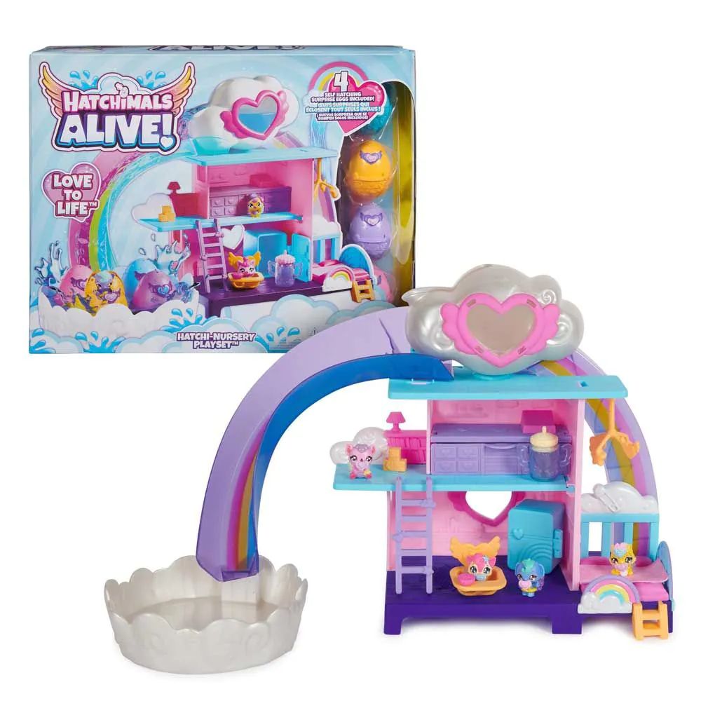 Set de joaca Incubator cu 4 figurine Hatchimals Alive - poza 2