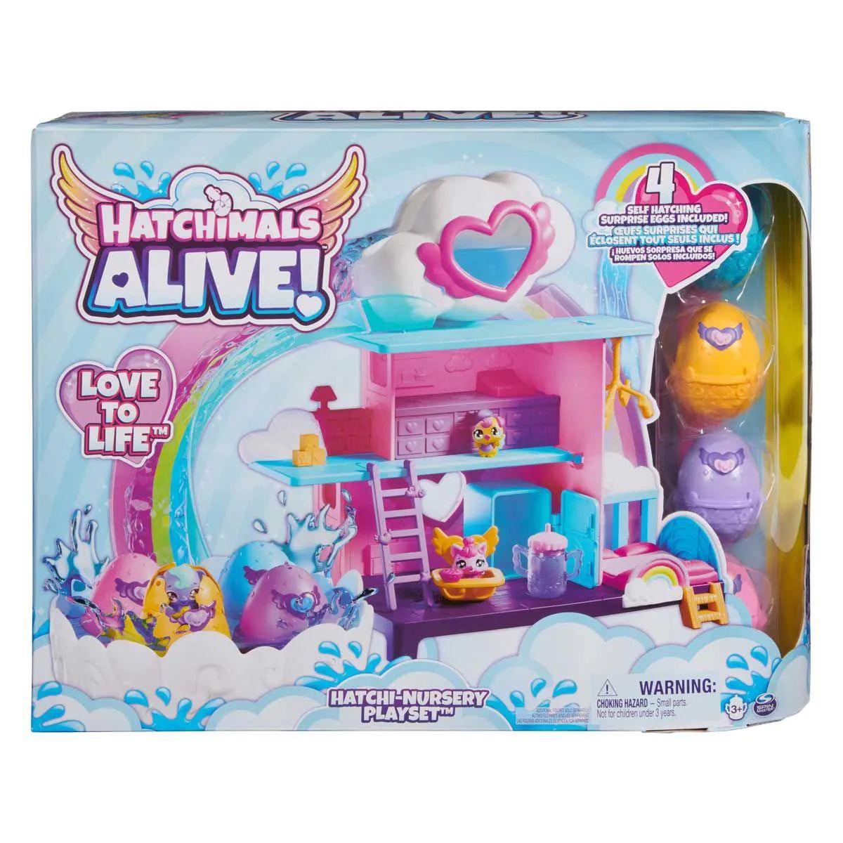Set de joaca Incubator cu 4 figurine Hatchimals Alive - poza 4