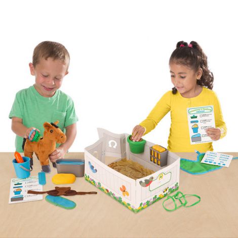 Set de joaca Ingrijeste calutii - Melissa and Doug - poza 3