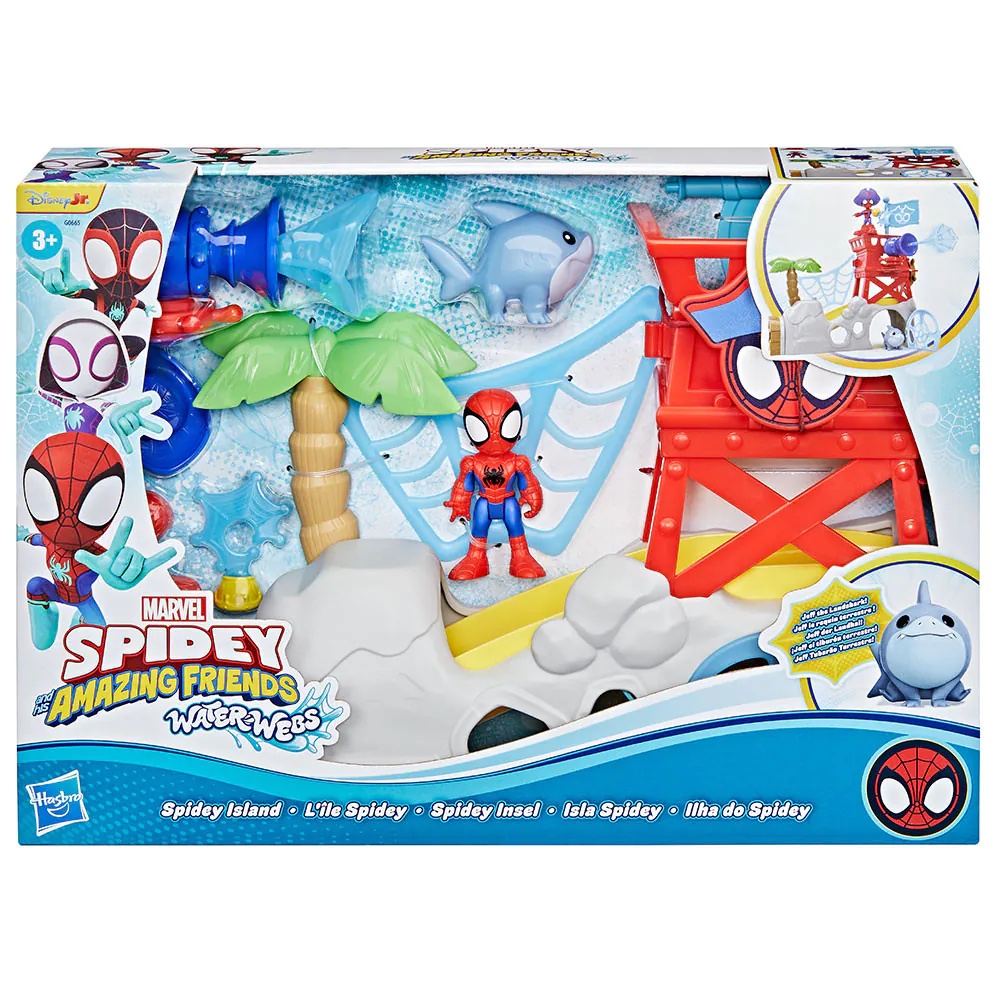 Set de joaca Insula lui Spidey Hasbro Marvel Spidey and his Amazing Friends Water Webs - poza 1