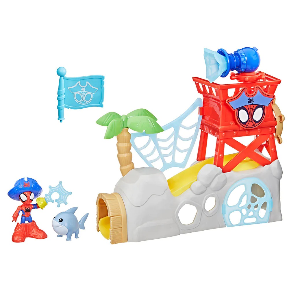 Set de joaca Insula lui Spidey Hasbro Marvel Spidey and his Amazing Friends Water Webs - poza 2
