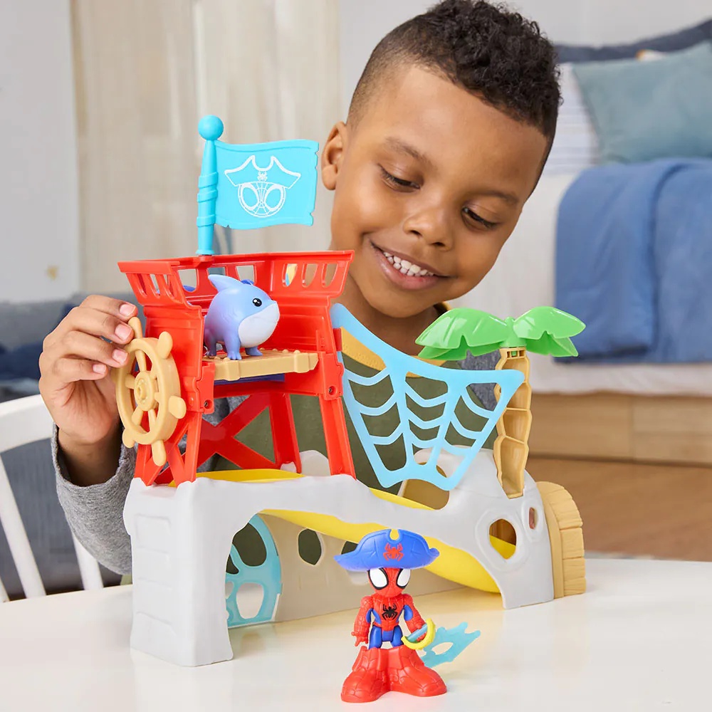 Set de joaca Insula lui Spidey Hasbro Marvel Spidey and his Amazing Friends Water Webs - poza 4