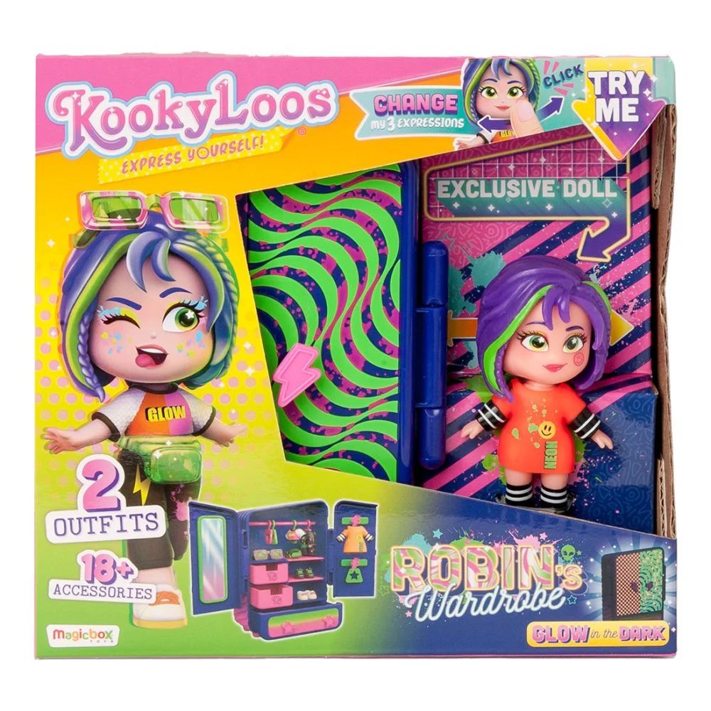 Set de joaca Kookyloos Dresingul Lui Robin - poza 2