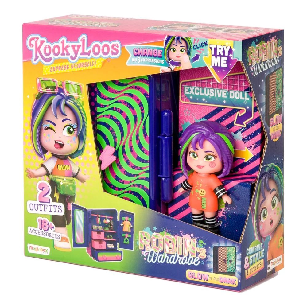 Set de joaca Kookyloos Dresingul Lui Robin - poza 4