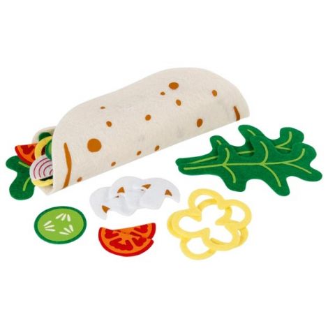 Set de joaca Lipie cu salata Delicious wrap - poza 1
