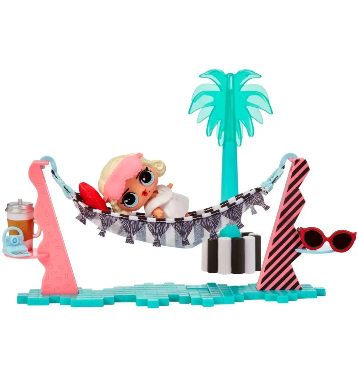 Set de joaca LOL Surprise Vacay Lounge cu papusa, seria 6 - poza 1