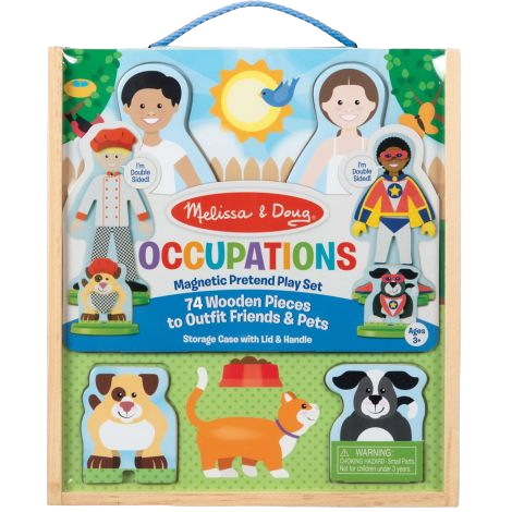 Set de joaca magnetic Meserii - Melissa & Doug - poza 1