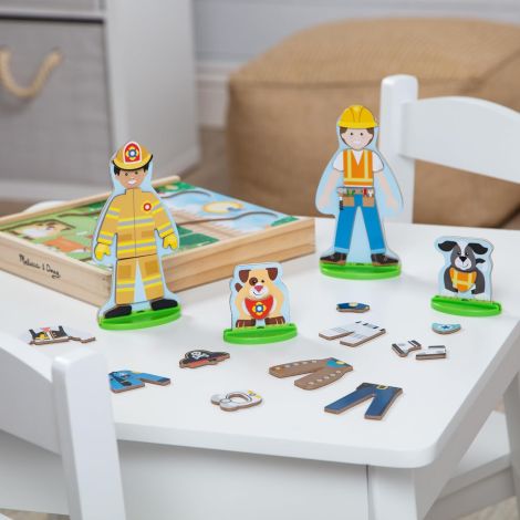 Set de joaca magnetic Meserii - Melissa & Doug - poza 2