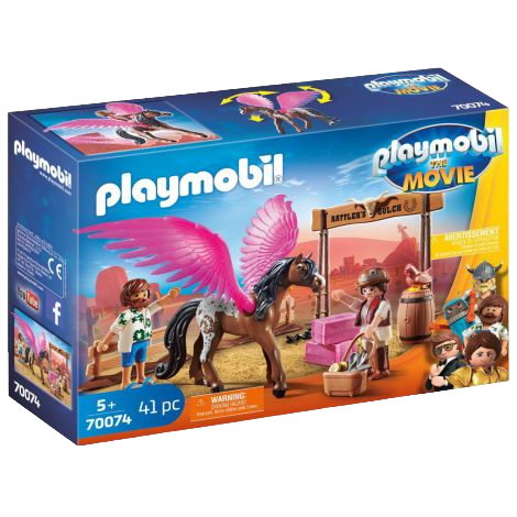 Set de joaca - Marla, Del Si Calul Inaripat Playmobil 70074 - poza 1