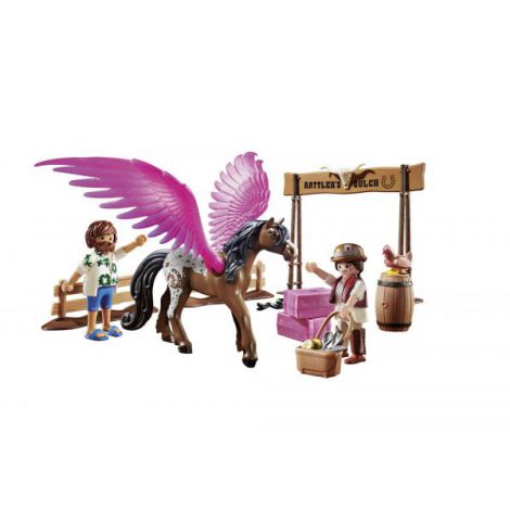Set de joaca - Marla, Del Si Calul Inaripat Playmobil 70074 - poza 2