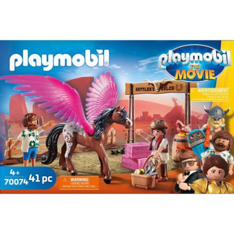 Set de joaca - Marla, Del Si Calul Inaripat Playmobil 70074 - poza 4