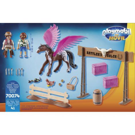 Set de joaca - Marla, Del Si Calul Inaripat Playmobil 70074 - poza 5