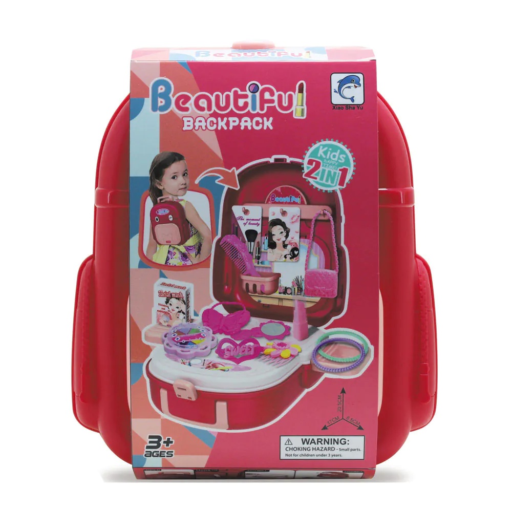 Set de joaca mini studio cosmetic in rucsac Beautiful - poza 1