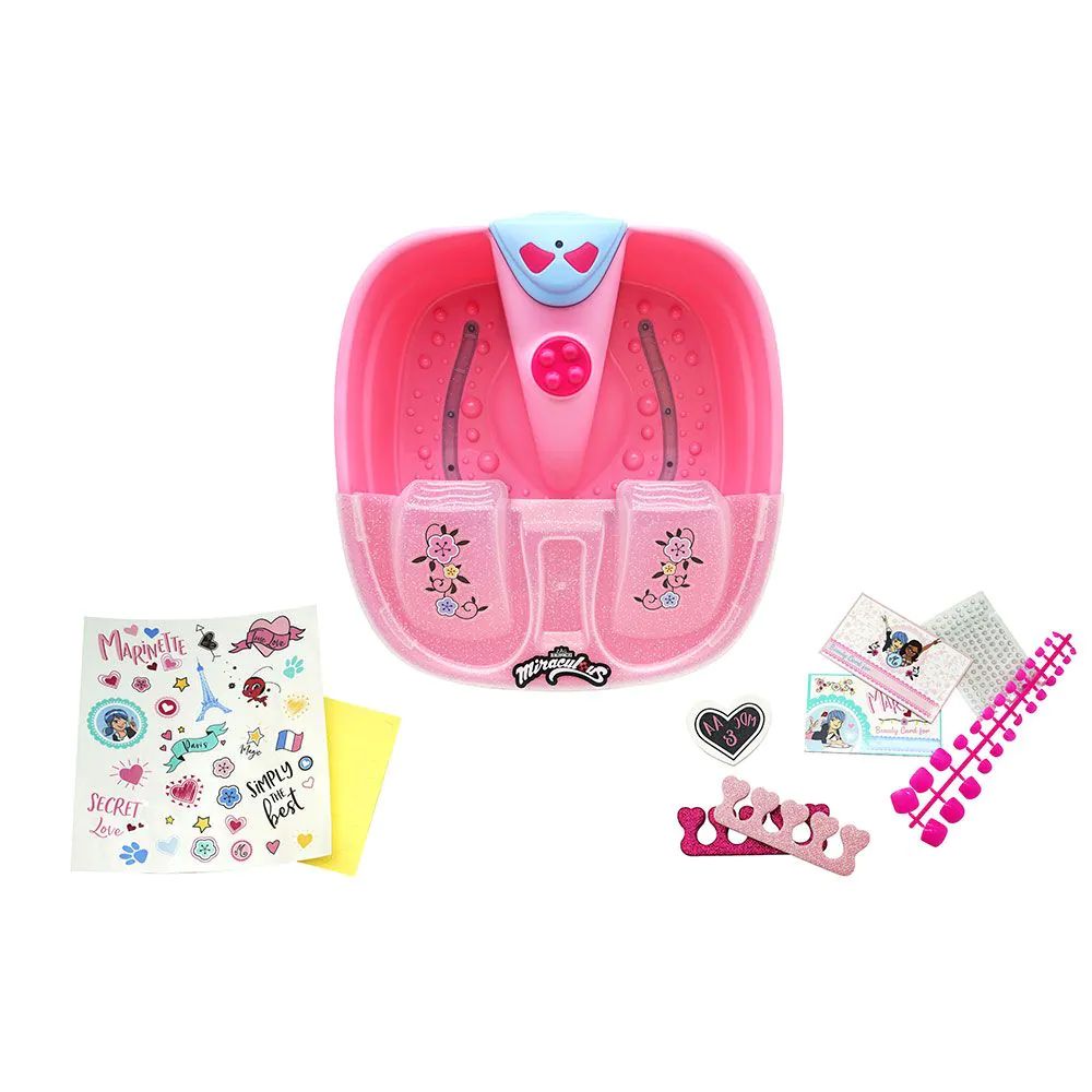 Set de joaca Miraculous LadyBug Spa pentru picioare - poza 1