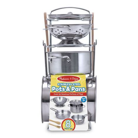 Set de joaca Oale si cratite Inox - Melissa & Doug - poza 2