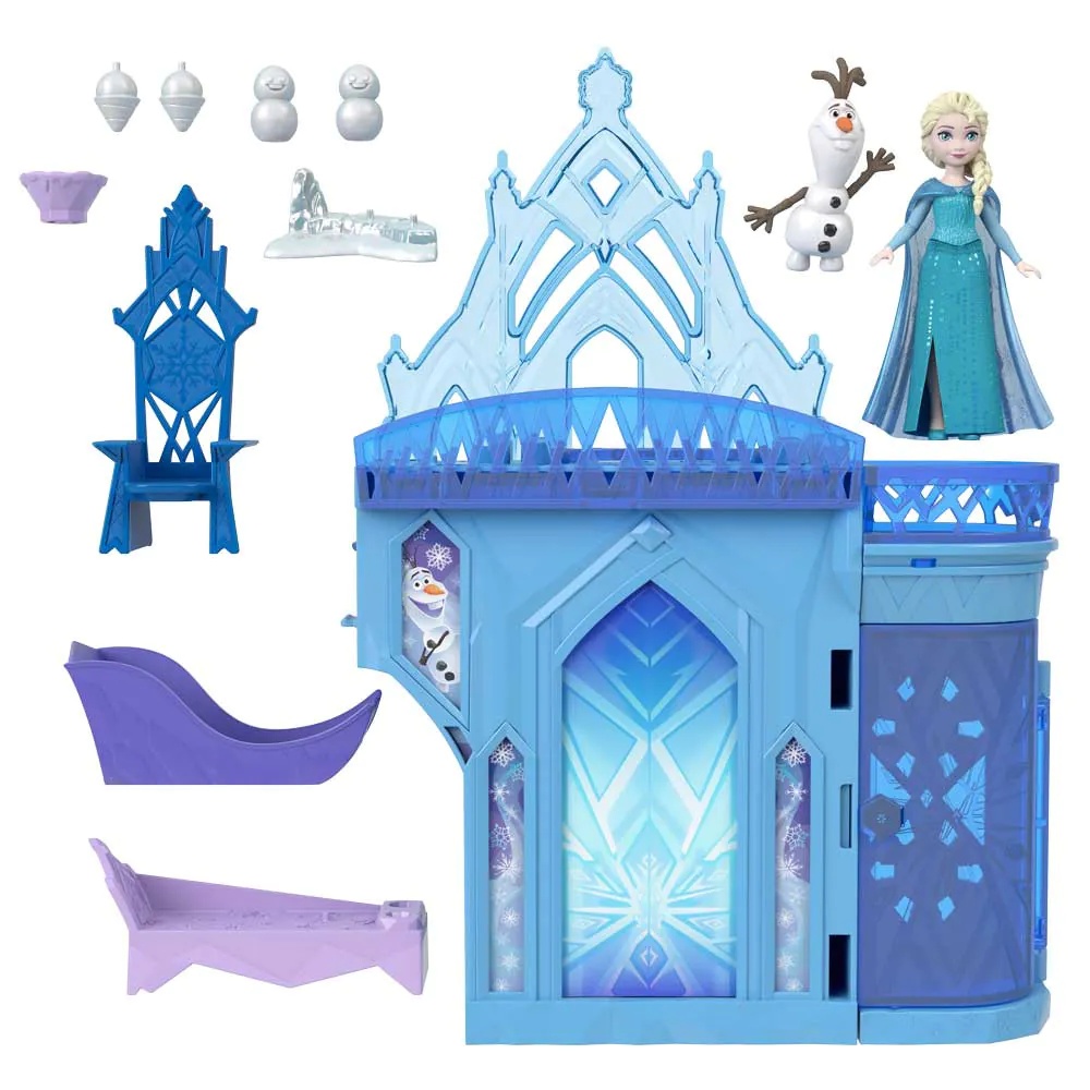 Set de joaca Palatul de gheata al Elsei cu papusa Disney Elsa - poza 1