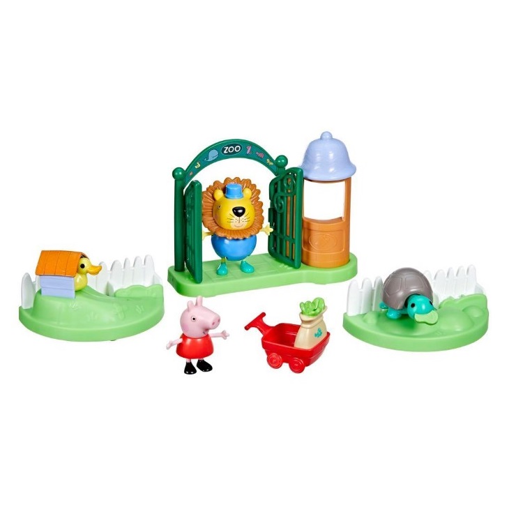 Set de joaca Peppa Pig si Mr Lion O zi la Zoo - poza 1