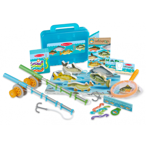 Set de joaca Pescuit, colectia Sa Exploram Natura Melissa & Doug