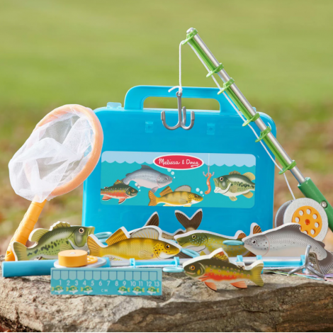 Set de joaca Pescuit, colectia Sa Exploram Natura Melissa & Doug - poza 2