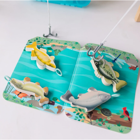 Set de joaca Pescuit, colectia Sa Exploram Natura Melissa & Doug - poza 3