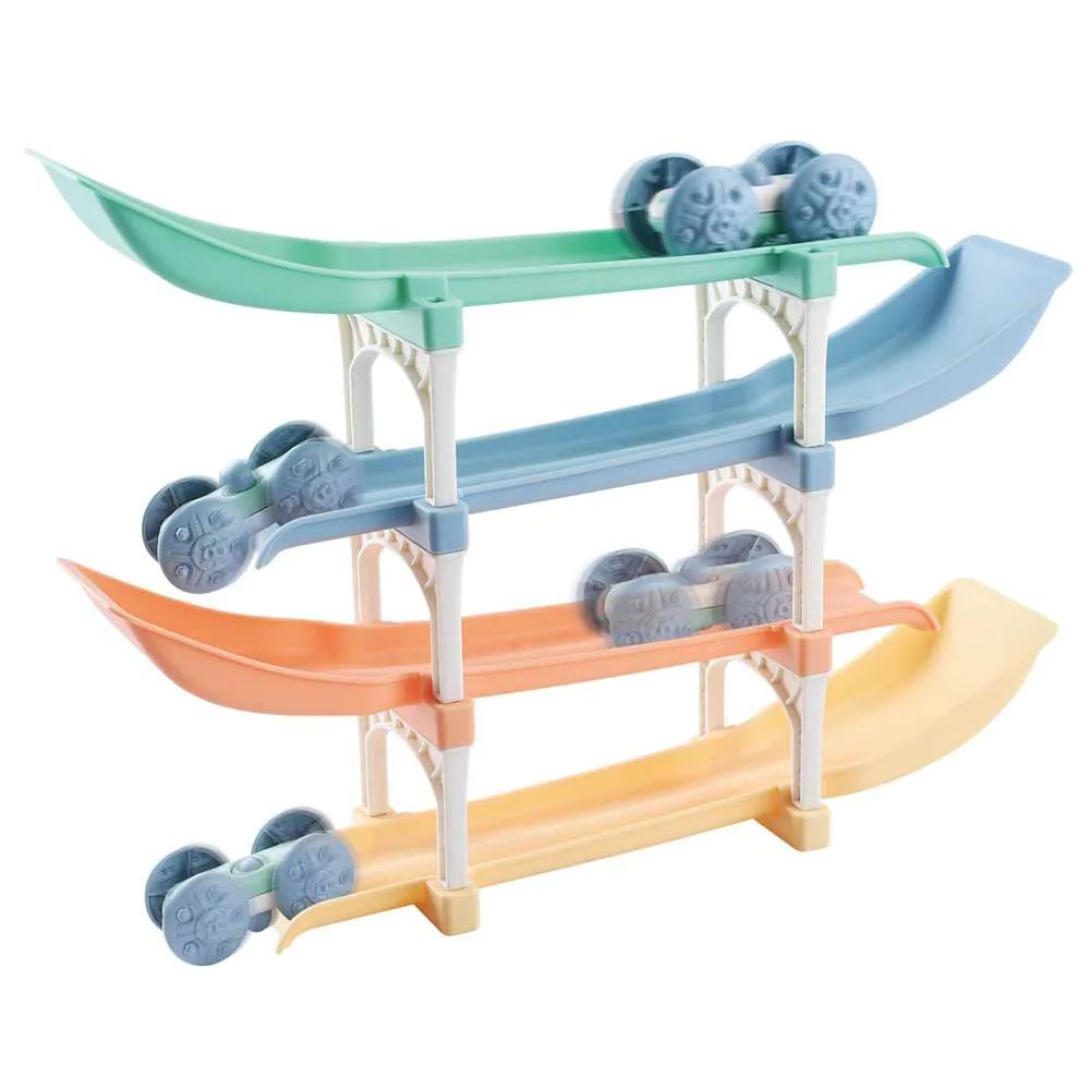 Set de joaca pista cu 4 niveluri si masinuta PlayGo - poza 1