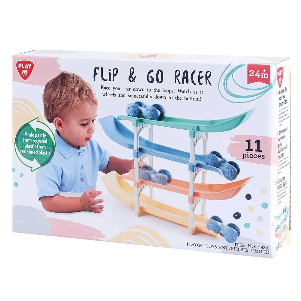 Set de joaca pista cu 4 niveluri si masinuta PlayGo - poza 2