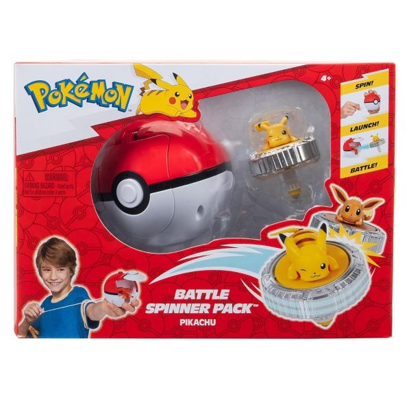 Set de joaca Pokemon Battle Spinner cu figurina diverse modele - poza 1