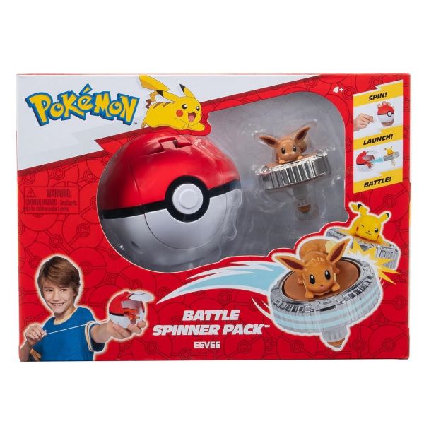 Set de joaca Pokemon Battle Spinner cu figurina diverse modele - poza 5