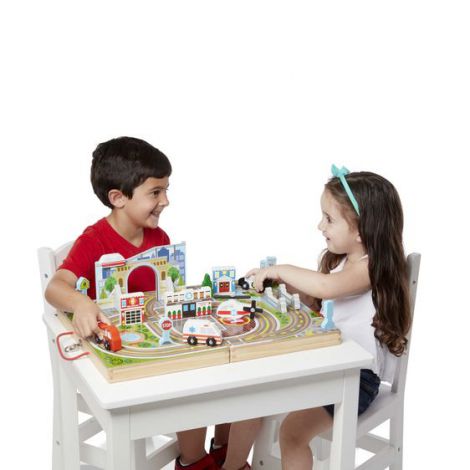 Set de joaca portabil Orasul - Melissa & Doug - poza 2