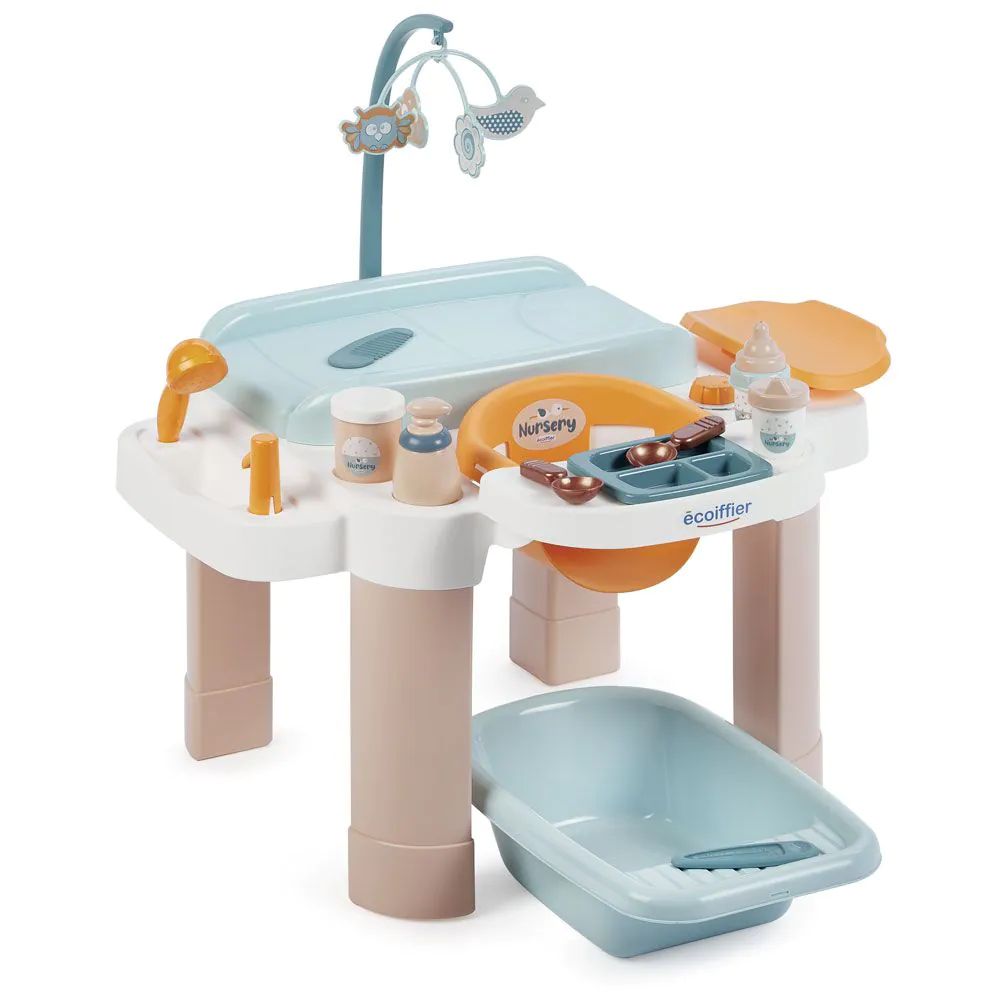 Set de joaca Prima Mea Cresa pentru Papusa Ecoiffier 54.5 x 51 x 53 cm - poza 1