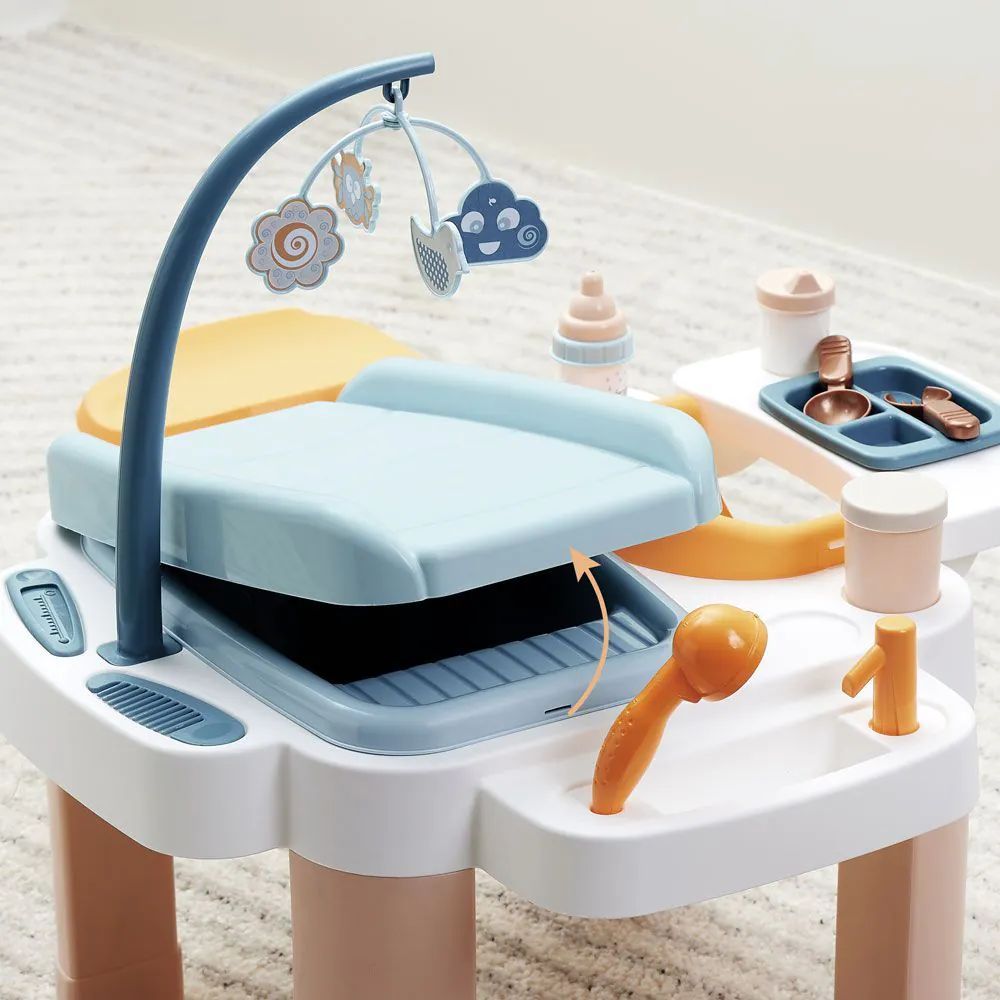 Set de joaca Prima Mea Cresa pentru Papusa Ecoiffier 54.5 x 51 x 53 cm - poza 4