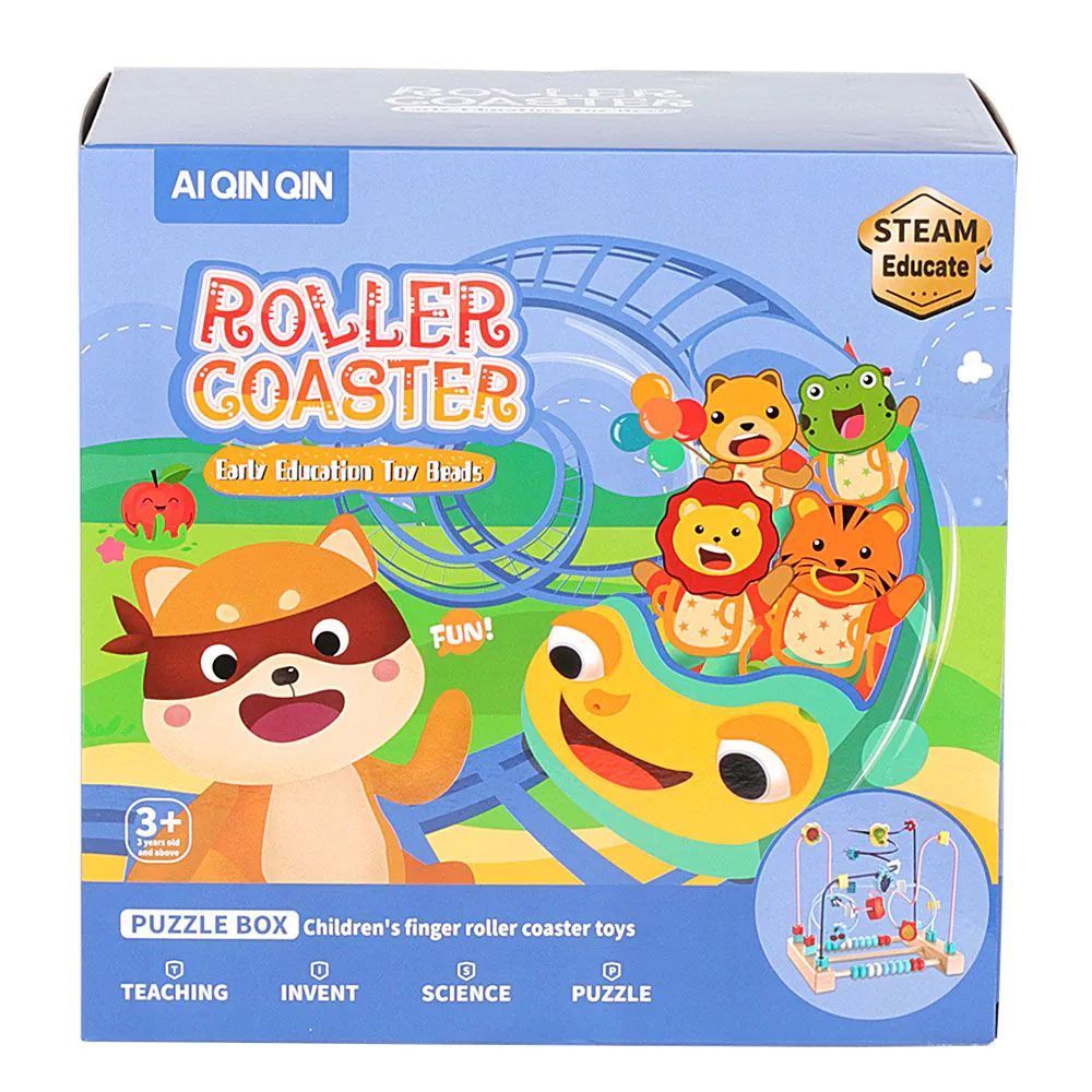 Set de joaca rollercoaster pentru dezvoltarea abilitatilor motorii fine - poza 2