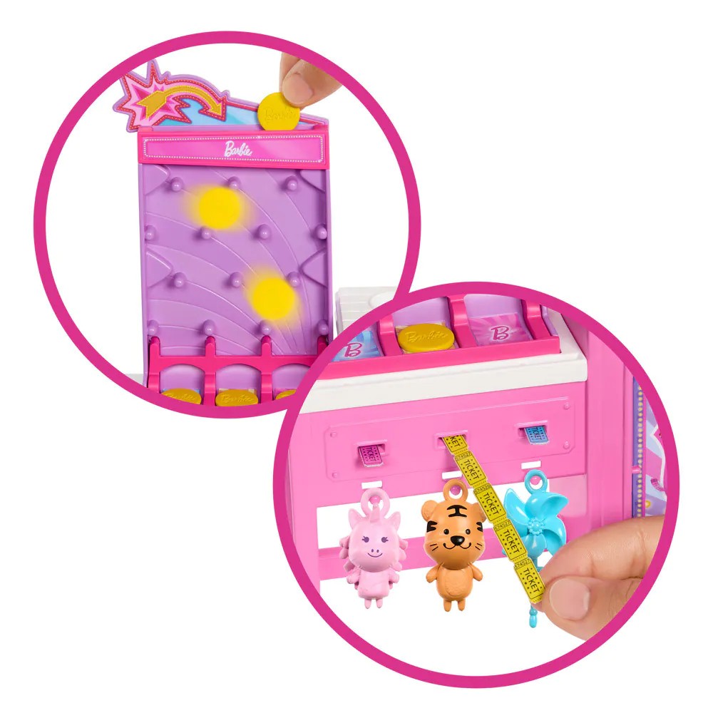 Set de joaca si papusa Barbie Mysteries Beach Detectives 15 piese - poza 4