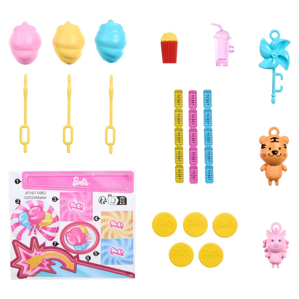 Set de joaca si papusa Barbie Mysteries Beach Detectives 15 piese - poza 5