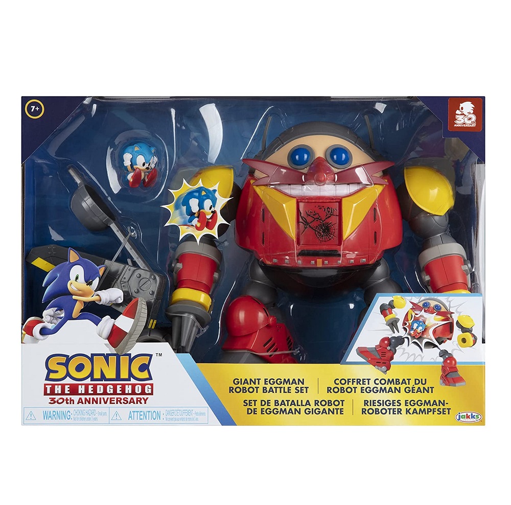 Set de joaca Sonic si robotul Eggman editie aniversara 30 ani - poza 2