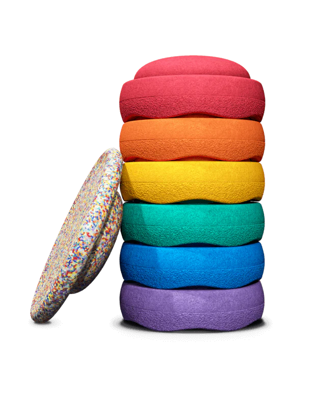 Set de joaca Stapelstein Rainbow Classic