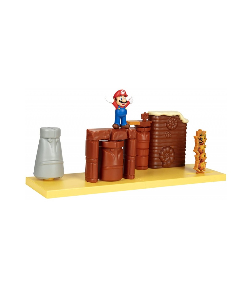Set de joaca Super Mario Desert cu figurina 6 cm - poza 1