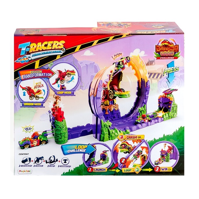 Set de joaca T-Racers Cursa Dragonului - poza 4