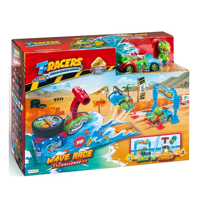 Set de joaca T-Racers Cursa Valului Urias - poza 3